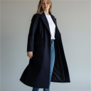 cappotto con bottone a scomparsa hidden